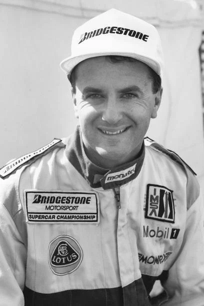 Andy Pilgrim in the LotuSport years — one of the drivers who campaigned the Type 106 through the IMSA seasons.