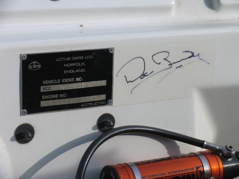 Chassis 52591001, Lotus Esprit X180R